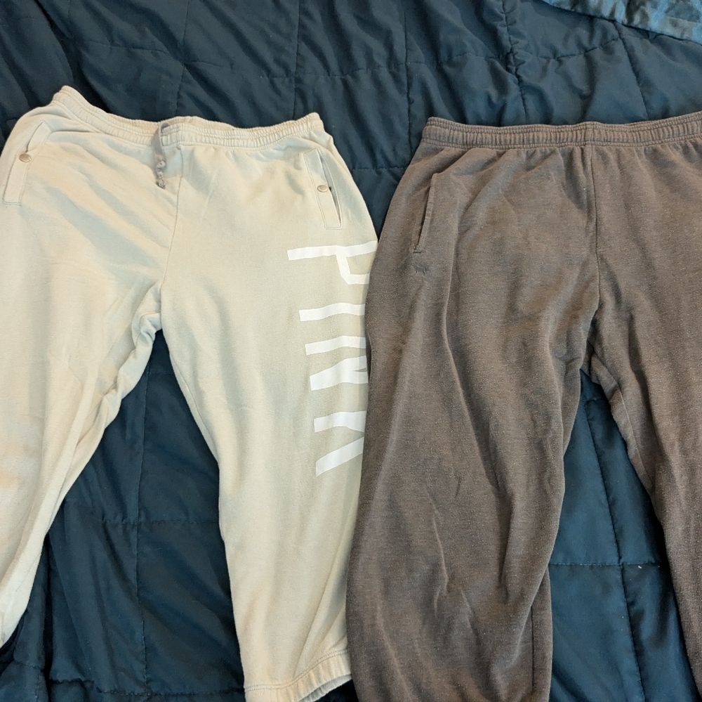 PINK Capri Cropped Sweatpants